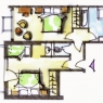 Val D´Isere - Hotel le Blizzard *****. Val D'Isere - Suite de 2 dormitorios Vista al pueblo  47 m2 (4-6 pers.)